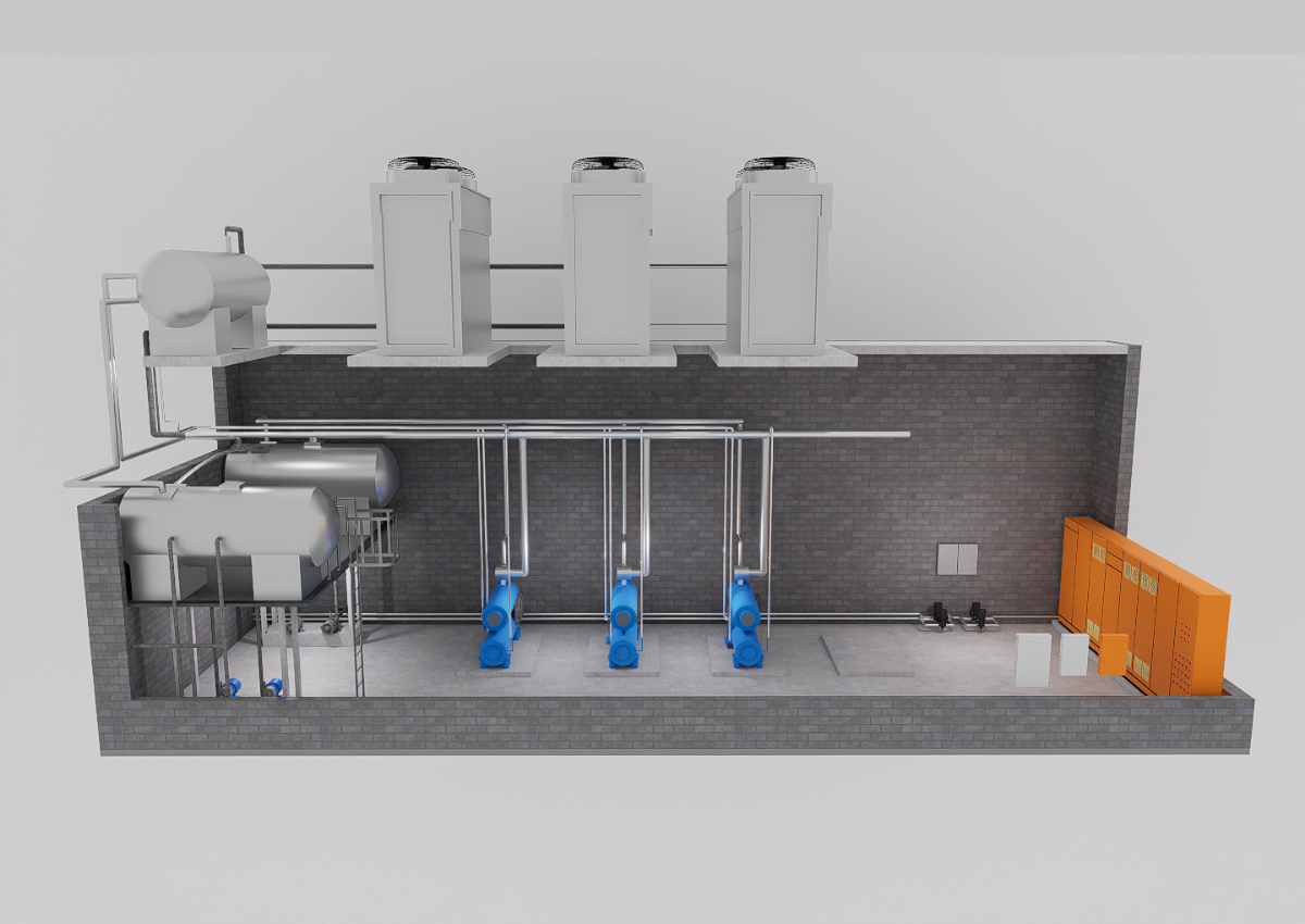 Plant Room - 3D Modeling and Visulisation